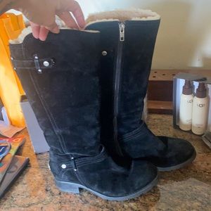 UGG zip up boots